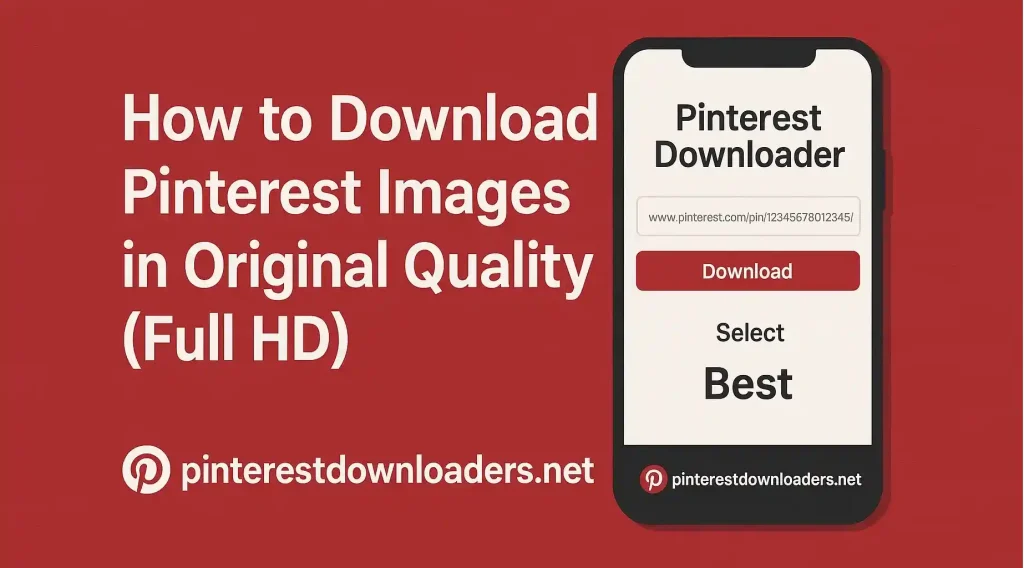 How to Download Pinterest Images in Original Quality (Full HD)
